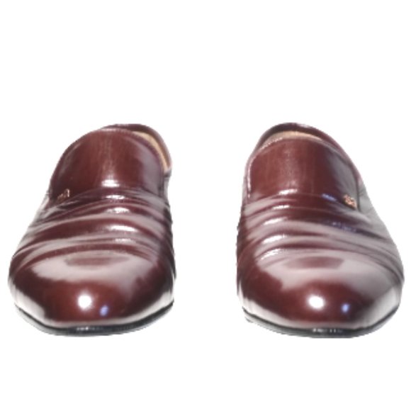 Stacy Adams men brown leather moccasins Size 6.5 - Picture 5 of 8